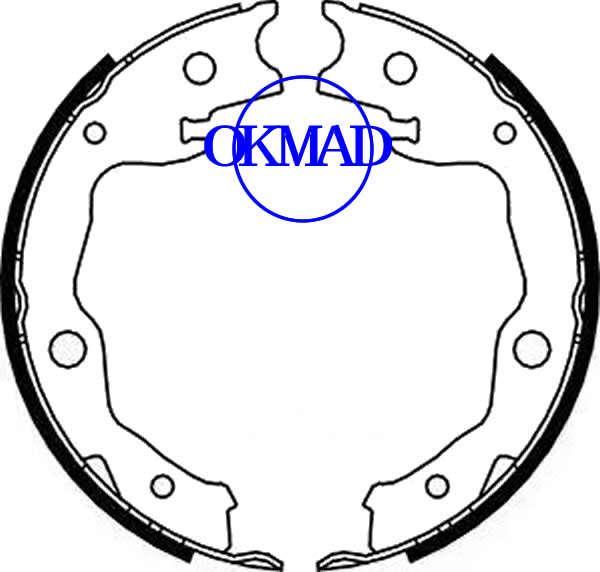 NISSAN CUBE JUKE LEAF QASHQAI SENTRA TIIDA X-TRAIL ROGUE RENAULT KOLEOS TOYOTA RAV 4 Drum Brake shoes set FMSI:1620-S916 OEM:46540-42010 FSB4029 GS8652